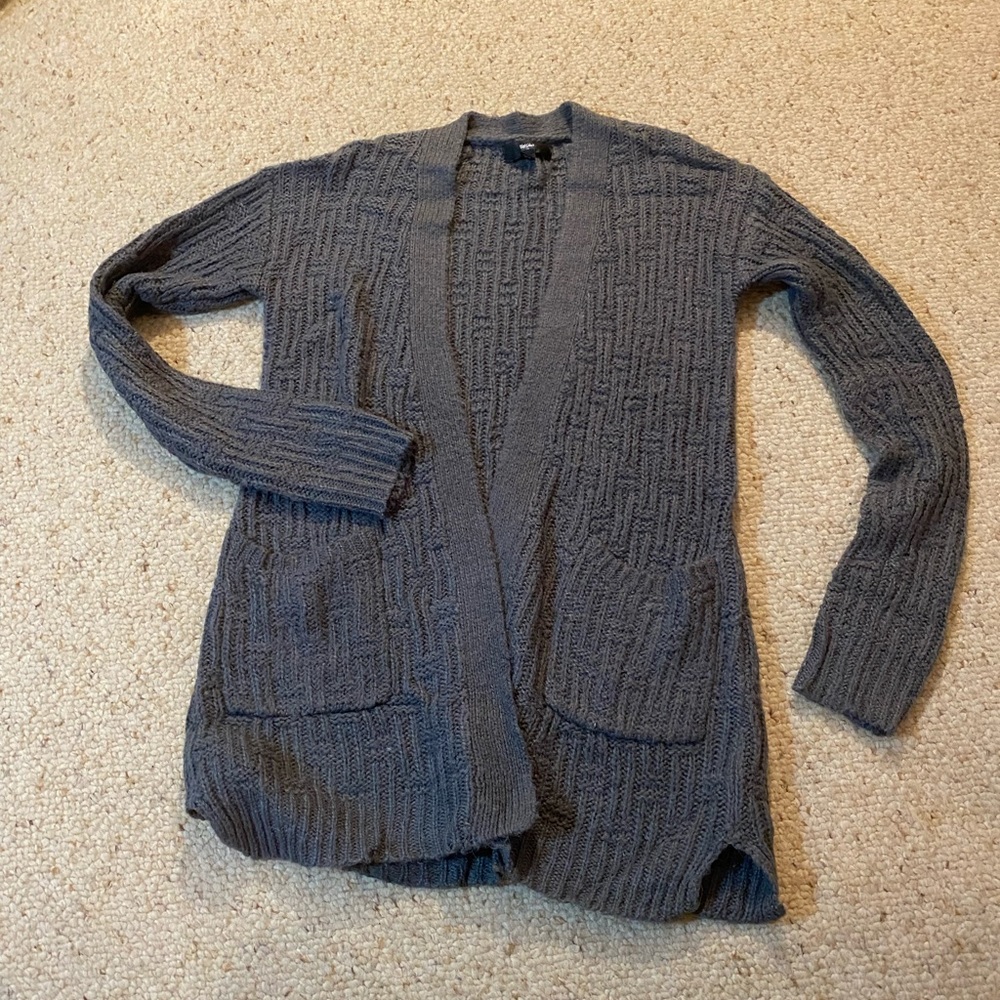 Grey Knit Sweater